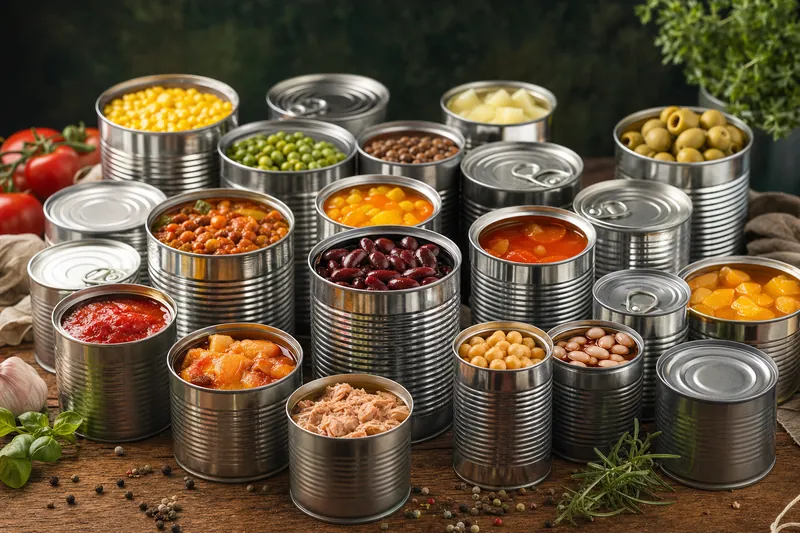 Productos enlatados en conserva